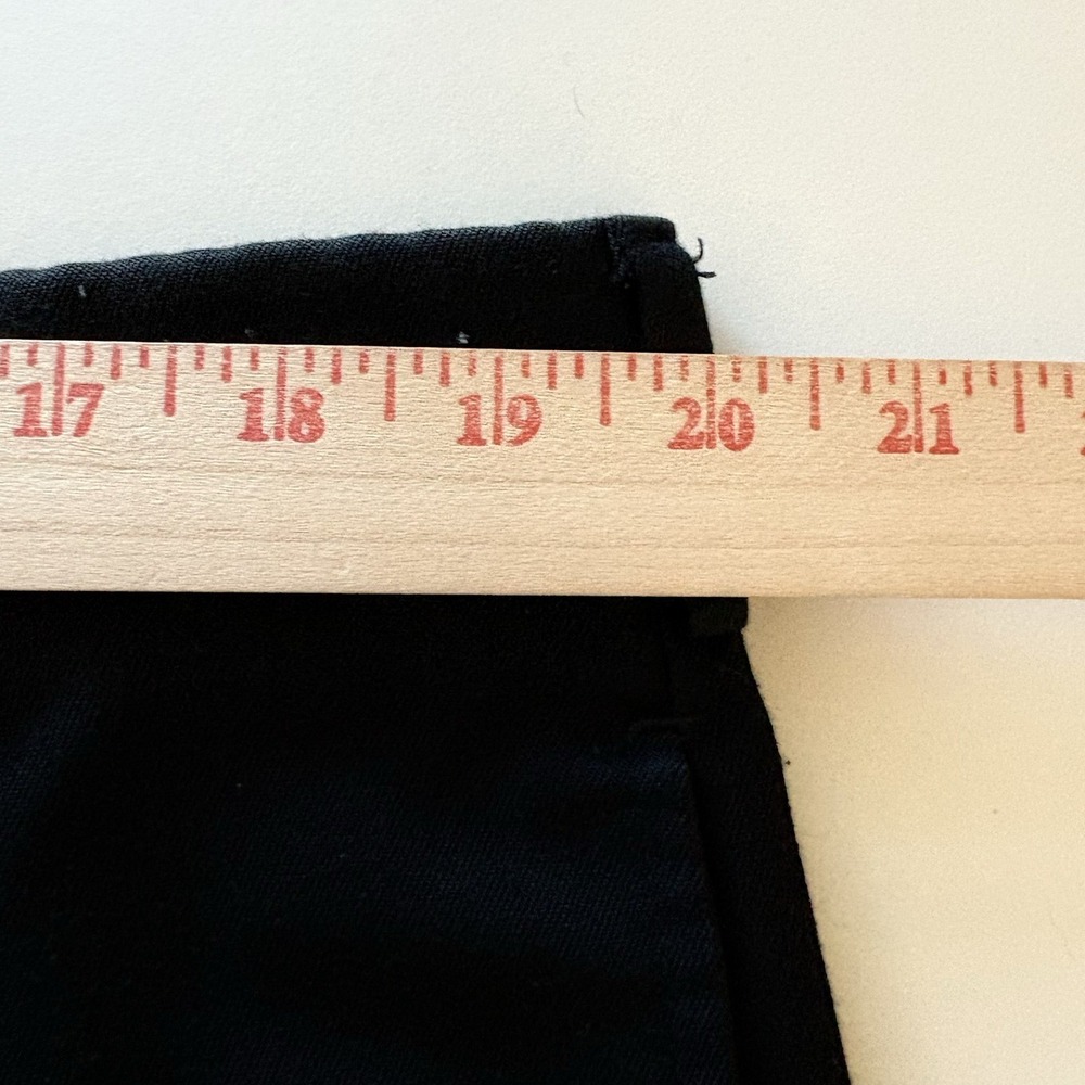 Studio Bill Blass Dress Pants‎ 41x31.5 Men's Black Formal Career Trousers - Picture 6 of 7